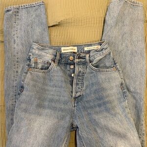 Denim Forum Blue Hi-Rise Jeans